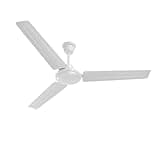 Crompton SUREBREEZE SEA SAPPHIRA 1200 mm Ceiling Fan for Home | BEE Star Rated Energy Efficient Fan | Superior Air Delivery | HighSpeed | 2 Years Warranty | (Opal White), Pack of 1