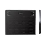 HUION HS64 Graphics Drawing Tablet, 6.3 x 4 inch Battery-Free Pen Tablet with Tilt Function, 8192 Pressure Sensitive for Digital Art, Painting & Design, Compatible with Windows, Mac, Android & Linux