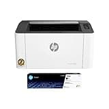 HP Laser 1008a Printer, Single Function, Print, Hi-Speed USB 2.0, Up to 21 ppm, 150-sheet Input Tray, 100-sheet Output Tray, 10,000-page Duty Cycle, 1-Year Warranty, Black and White, 714Z8A