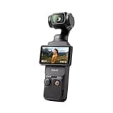 DJI Osmo Pocket 3, Vlogging Camera with 1'' CMOS & 4K/120fps Video, 3-Axis Stabilization, Fast Focusing, Face/Object Tracking, 2" Rotatable Touchscreen, Small Video Camera for Photography, YouTube