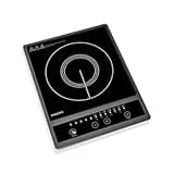 Philips HD4934/00 1300W Induction Cooktop With Triple MOV For 4Kw Surge Protection With Soft Touch Control | 7 Preset Menus | 3 Years Warranty On Coil, Black