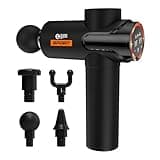 Beardo Deep Tissue Massage Gun | Sports Massager | Full Body Massager Machine for Pain Relief | 99 Performance Modes | Massage Machine for Body Pain | Faster Muscle Recovery with Multiple Attachments
