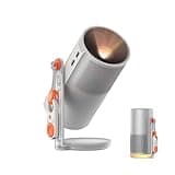 XGIMI 2025 New Launch MoGo 4 Portable DLP Projector, 1080P FHD, 450 ISO Lumens, GTV & Licensed Netflix,4K Support,2.5Hr Battery,360°Adjustable Stand,2×6W Harman Kardon Speakers, Sunset Filter