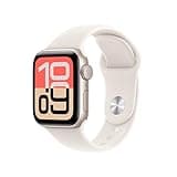Apple Watch SE 3 GPS 40mm Starlight Aluminium Case with Starlight Sport Band - M/L