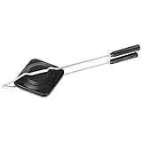 Tosaa T2STSR Sandwich Gas Non-Stick Aluminium | Compatibility with Gas Stoves | Flame-Proof Design | Heat-Resistant Handle | Sandwich Maker | Black