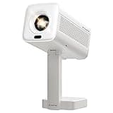 E GATE Atom 4X Automatic Projector 4k Ultra HD | Live TV | Android | Brightest 400 ISO | Native 1080p, Netflix, Prime | Precision Focus - Auto Keystone | USB-HDMI ARC+CEC | HDR+HLG | WiFi 6-BT | Egate