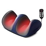 ZYNTO Shiatsu Foot, Calf & Leg Massager for Pain Relief with Heat & Kneading function.Corded Electric Foot Massager Machine for Relief Tired Muscles Pain Relief,Promotes Blood Circulation Clockwise & Anti-Clockwise Rotation With Auto Shut-Off Feature.