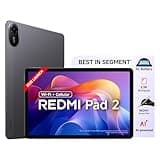 Redmi Pad 2 Wi-Fi + Cellular, Active Pen Support, 27.94cm(11") Model, 2.5K Sharp & Clear Display, 6GB, 128GB, All Day & More 9000mAh Battery, AI-Enabled, Dolby Atmos, HyperOS 2, Graphite Grey