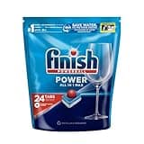 Finish 24 Tablets, Powerball All in 1 Max Dishwasher Tablets | World's #1 Recommended Dishwashing Brand