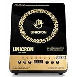 UNICRON 2000 Watts Cooktop | Preset Indian Menu Options & Timer | Compatible With Metal Cookware With Flat Bottom | Easy to clean