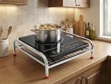 Palomino Heavy-Duty Stainless Steel Shelf | Countertop Storage Organizer for Induction Cooktop, Office Supplies, & Toiletries