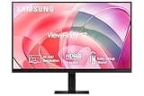 Samsung 27" (68.47cm) 4K ViewFinity S7 Monitor|UHD 3840 x 2160|IPS Panel|350nits|1.07 Billion Colors|Ports-HDMI,DP,Headphone|PIP|PBP|HDR10|Easy Setup Stand|Eye Care Technology|LS27D700EAWXXL|Black