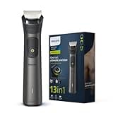 Philips India's No.1 Men's Trimmer | Pro Beardsense Technology | Precision Trimming |13-In-1 | Face,Body & Private Parts | 2 Year Warranty I 120 Min Runtime I MG7920/65,Gray