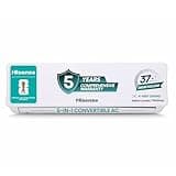 Hisense 1.5 Ton 3 star Inverter Split AC(Copper, 5-in-1 Convertible with Intelligent 4 modes, PM 2.5 filter, Anti corrosion, AS-18TR4R3E1, White）