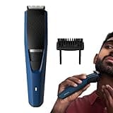 Philips Skin Friendly Beard Trimmer For Men| Lift & Trim Technology|10 Length Settings|15 Mins Quick Charge| Self Sharpening Blades|Cordless & Rechargeable|3 Year Warranty|Bt3303/30,Blue