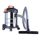 BLACK+DECKER BDWDS12-IN Corded WET & DRY Vacuum Cleaner For Home,1000 Watts,18.5 kPA Suction Power,12L Tank Capacity, 5m CABLE, Blower Function,Sponge Filter, For Home Use, Stainless Steel Body,Silver