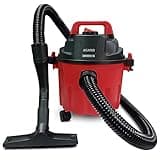 AGARO Rapid Vacuum Cleaner, 1000W, Wet & Dry, for Home Use, Blower Function, 10L Tank Capacity, 16.5 kPa Suction Power, Plastic Body, Red.
