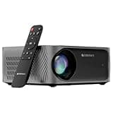 ZEBRONICS PIXAPLAY 25, Smart Projector, 1080p, 7500 Lumens, 200" Screen Size, Quad Core, Auto [ Focus | Keystone | Obstacle Detection | Screenfit ], Bluetooth, WiFi, HDMI-ARC, APP Support, Miracast