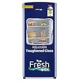 Voltas Beko, A Tata Product 183 L 2 Star Direct Cool Single Door Refrigerator (RDC215D/S0XER0M0000GO, Hairline Blue, With Fresh Box Technology and Chiller Zone, Stella blue)