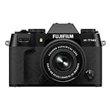 Fujifilm X-T50 40 MP APS-C X-Trans Sensor|Retro Style mirrorless Camera|4k/6.2k vlogging|High Speed Recording FHD 240fps|Advance AF with 15-45mm Optical Zoom Lens f/3.5-5.6 - Black