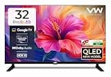 VW 80 cm (32 inches) Pro Series HD Ready Smart QLED Google TV VW32GQ1