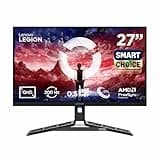 Lenovo Legion {Smartchoice} R27qe Gen 2 | 27" (68.58cm) QHD IPS 200Hz Gaming Monitor | 0.5ms, AMD FreeSync, 99%sRGB, 2xHDMI 2.1, TMDS, 1xDP 1.4| Tilt, Swivel, Pivot, Height Adjust | Black | 68C7GAC3IN