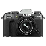 Fujifilm X-T50 40 MP APS-C X-Trans Sensor|Retro Style mirrorless Camera|4k/6.2k vlogging|High Speed Recording FHD 240fps|Advance AF with 15-45mm Optical Zoom Lens f/3.5-5.6 - Charcoal