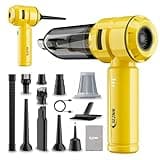 SEZNIK Vacuum Cleaner for Home Use | Car Use | 4 in 1 Cordless Vacuum Cleaner & Blower | Rechargeable 6000mAh | 3 Speed Suction Upto 15000PA | BLDC Motor | Clean Sofa, Curtains, More | 1 Year Warranty