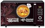 LG 32 L Convection Microwave Oven (MC3286BRUM, Black, 360° Motorised Rotisserie for Bar-be-queing, 301 Auto Cook Menu, Stainless steel cavity, Indian Cuisine, Tandoor Se, Steam Clean & Diet Fry)