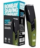 Bombay Shaving Company Power Play NXT Trimmer, 9 Weeks of trimming, 90 mins run time with Type C, 6 comb attachments, Self-sharpening blades | Trimmer for Men || Green