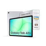 Samsung Galaxy Tab A11+, 27.82 cm (11 inch) Display, 8 GB RAM, 256 GB Storage, 90Hz Refresh Rate, AI with Google Gemini, Dolby Atmos, Quad Speakers, Wi-Fi Tablet, Silver