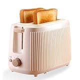 Wonderchef Regalia 2-Slice Pop-up Toaster with Lid Cover, 7 Browning Options for Golden Crispy Bread Toasts, Mid-Cycle Cancel Function, Slide-out Crumb Tray, 2-Yr Warranty, Ivory, Electric Toaster