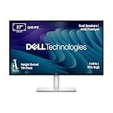Dell S2725DC 27"/68.58cm QHD Monitor, 144Hz, IPS Panel, 1ms Response, Contrast 1500:1, Dual Speakers 6W, HDMI, DP Port, 2xUSB Type-C, 2xUSB Type-A, Warranty 3 Years, TÜV Rheinland 4-Star Eye Comfort