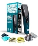 Bombay Shaving Company Power Play NXT Trimmer, 9 Weeks of trimming, 90 mins run time with Type C, 6 comb attachments, Self sharpening blades | Trimmer for Men