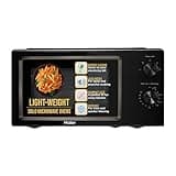 Haier 19 L Inverter Technology, Light Weight, Defrost, 5 Power Levels Solo Microwave Oven (HIL1901MBPB, Black)