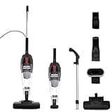 AGARO Regal Plus Upright Vacuum Cleaner, 2-in-1, Handheld & Stick, Dry Vacuuming, for Home Use, 800 Watts, 6.5 kPa Suction Power, Bagless, Black