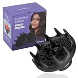 MAYCREATE® Orchid Hair Diffuser, Diffuser Attachment for Hair Dryer, Hair Diffuser for Curly Hair, Universal Diffuser for Curlyand Wavy Hair-Softness and Control Blow-Out Hair, Hair Care for Women