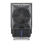 Orient Electric Stark 110 L Heavy Duty Commercial Air Cooler With 20" Fan | Aerofan Technology |High-Density Honeycomb Cooling Pads | Extra Powerful Air Throw & Auto Water Refill Technology| Grey