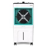 Cadlec ChillMate 50L Desert Air Cooler For Home, High Speed Fan with Powerful Air Throw, Inverter Compatible, Anti-Bacteria Honeycomb Pad, Ice Chamber with Glass Top, 3 Year Warranty | White