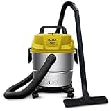 INALSA Wet and Dry Vacuum Cleaner for Home, 15 LTR Capacity,1400 W, 17 kPa Suction, Blower Function,HEPA Filter, Wet Vacuum Cleaner for Sofa, House Cleaning Machine,Stainless Steel Body (Micro WD15)