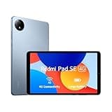 Redmi Pad SE 4G | Mediatek Helio G55| 8.7-Inc Display |Wi-Fi 6650mAH Battery | 90Hz Smooth Refresh Rate| 4GB, 128GB | 1340 X 800 Display | 1 Billion Colours | Dolby Atmos | Dual Speakers | Ocean Blue