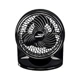 V-Guard Spinny Pro 180 mm Table & Wall Fan | 2100 RPM High-Speed Motor | 353 CFM Airflow | 3 Speed Settings | 90° Adjustable Tilt | Energy-Efficient 30 W | Durable ABS Build | Black