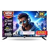 Uniboom_Optima Series 80 cm (32 inch) HD Smart LED TV |Android TV with Voice Command App |5000+ Free Movies |30W Sonic Boom Speakers| 500+ Certified Apps |Mobile Remote |Mobile Screen Cast-32S-ULT-AED