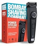 Bombay Shaving Company Beard Trimmer For Men, 2X Fast Charging, USB Type C, 2 Yr Warranty, 120Min runtime, Hair Trimmer, Shaving Machine, Cordless Beard, 38 length Settings(Black)