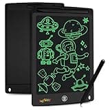 Toysbuddy Plastic Re-Writable LCD Writing Tablet Pad with Screen 21.5cm (8.5Inch) for Drawing, Playing, Handwriting Best Birthday Gifts for Adults & Kids Girls Boys, Multicolor