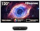 Hisense 305 cm (120 inches) Trichrom ALR Screen Series 4K Ultra HD Smart Laser TV 120L9HE (Black)