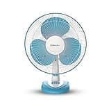 Bajaj Frore Neo Table Fan 400 MM | Table fans for Home & Office |Aerodynamically Balanced Blades| 100% CopperMotor| HighAir Delivery|3-Speed Control| 2-Yr Warranty 【Blue】