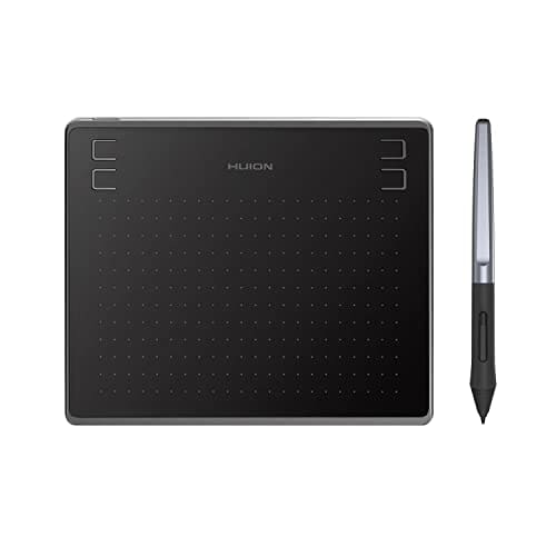 HUION HS64 Graphics Drawing Tablet, 6.3 x 4 inch Battery-Free Pen Tablet with Tilt Function, 8192 Pressure Sensitive for Digital Art, Painting & Design, Compatible with Windows, Mac, Android & Linux