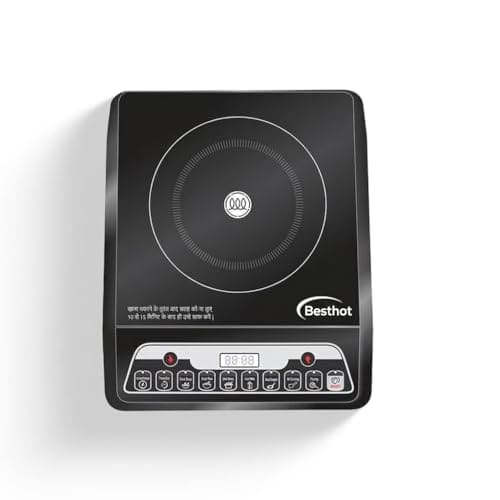 2000 W Induction Cooktop With Preset Cooking Fast Heating