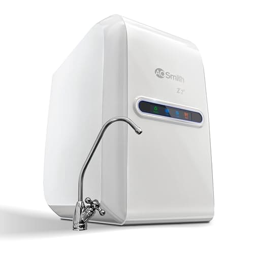 AO Smith Z2+ Water Purifier for Home with MIN-TECH | 5L Storage | 6-Stage Purification |100% RO | Under The Counter